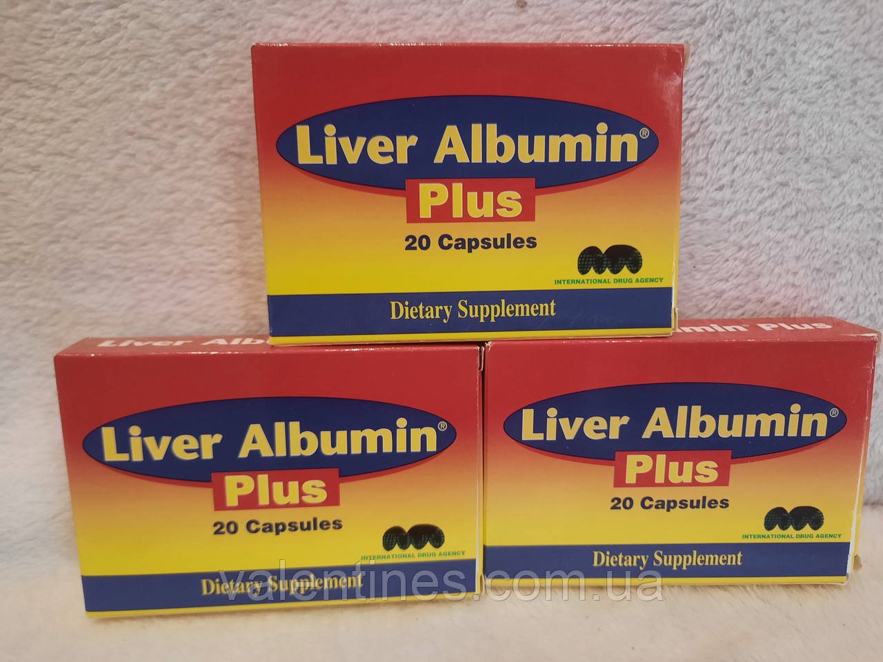 Биодобавка капсулы для РЕГЕНЕРАЦІЇ ТА ЛЕЧЕННЯ печінки Liver Albumin Plus Capsules 20 шт Єгипетський