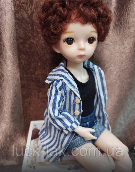Лялька шарнірна BJD 1/6 зріст 30 см, модель дитини + одяг у подарунок