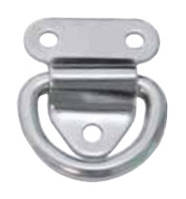 Напів-кільце відкидне з кріпленням, арт. 8579208, нержавіюча сталь А2, 8мм