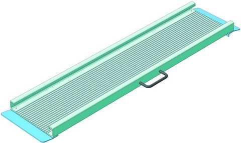 Пандус ПП-250 підйомний переносний для інвалідів інвалідного візка, фото 1