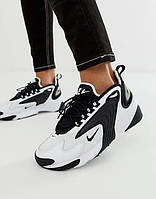 Жіночі кросівки Nike Zoom 2k White \ Найк Зум 2К Чорно-Білі