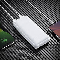 Портативная батарея Power Bank Hoco J72A Easy travel 20.000mAh/LED White