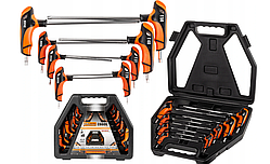 Набір ключів Т-подібних TORX Т15-Т50 мм 8 шт Richmann (C6606)