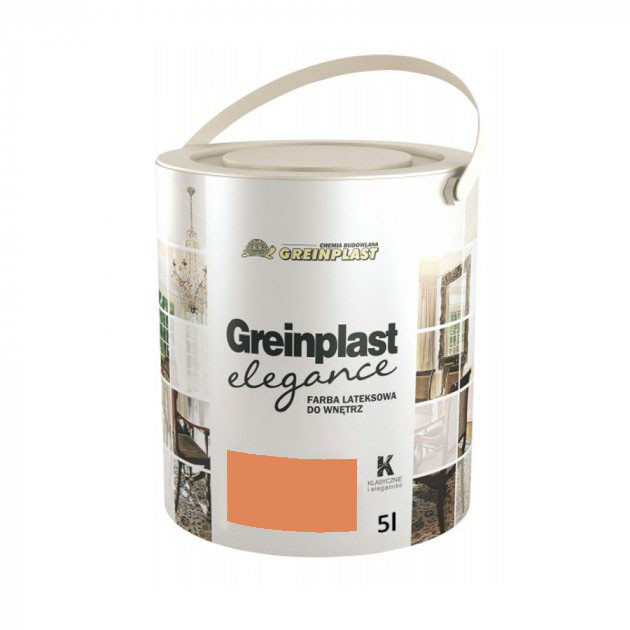Латексна фарба внутрішня Greinplast Elegance FWK20 мексиканська цегла 5 л.