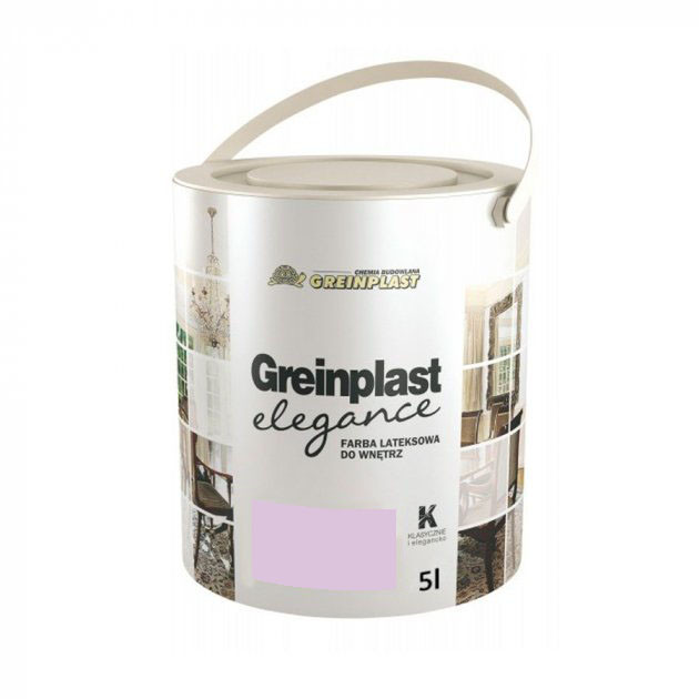 Латексна фарба внутрішня Greinplast Elegance FWK25 бузковий шовк 5 л.
