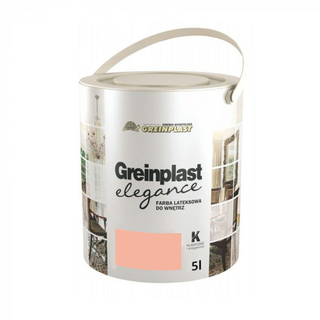 Латексна фарба внутрішня Greinplast Elegance FWK26 кораловий 5 л.