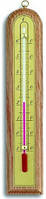 Комнатный термометр TFA 12102802 дуб светлый 260х50 мм