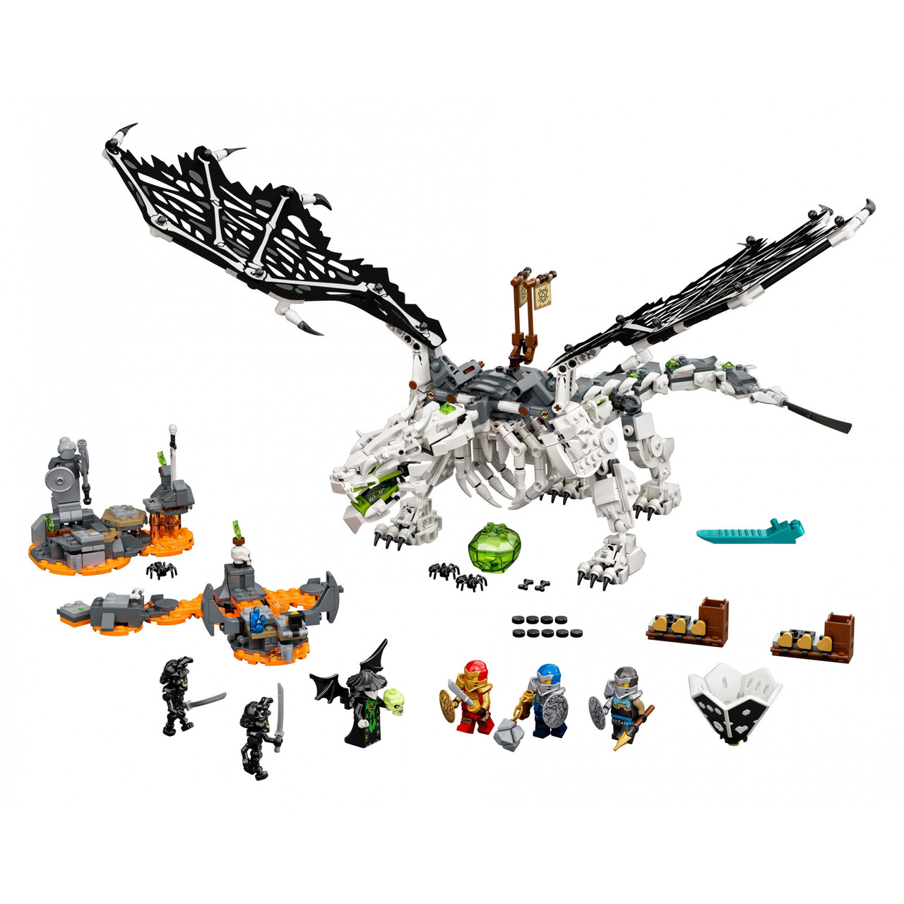 Конструктор LEGO Ninjago Дракон чародія-скелета 71721, фото 1