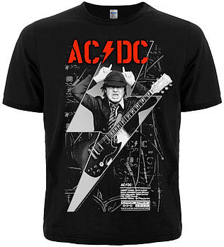 Футболка AC/DC (PWR UP Angus Young), Розмір S