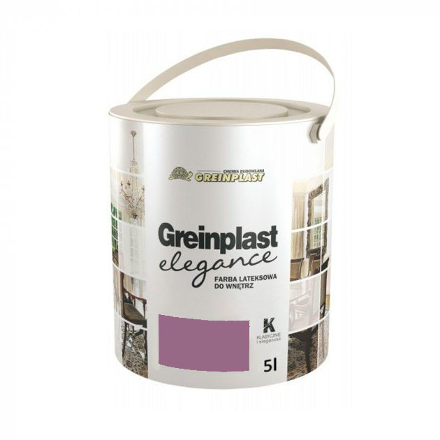 Латексна фарба внутрішня Greinplast Elegance FWK29 фіолетовий 5 л.