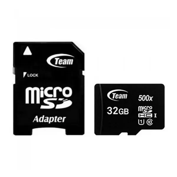 Карта памяті Team TUSDH32GCL10U03 32GB microSDHC З адаптером UHS-I