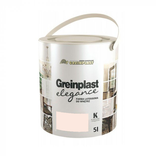 Латексна фарба внутрішня Greinplast Elegance FWK32 єгипетський алебастр 5 л.