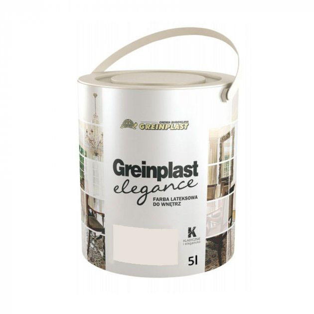 Латексна фарба внутрішня Greinplast Elegance FWK34 природний вапняк 5 л.