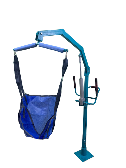 Підйомник ПГР-150 РС з гідравлічним приводом стаціонарний для інвалідів, фото 1