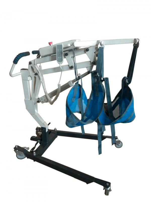 Підйомник ПГР-125ЕМ з електроприводом пересувний для інвалідів, фото 1