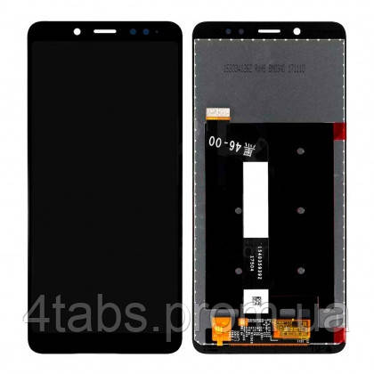 Дисплейний модуль (сенсор + дисплей) Xiaomi Redmi Note 5 Pro Чорний Origina RPC