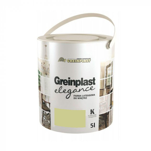Латексна фарба внутрішня Greinplast Elegance FWK39 оливковий нефрит 5 л.