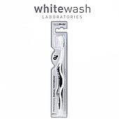 Зубна щітка WhiteWash Laboratories з іонами срібла біла із сірим