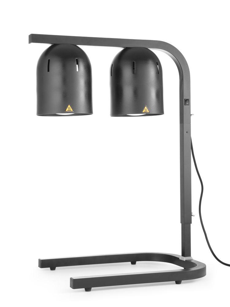 Лампа для подогрева блюд -Чорный- 230V / 500W - 453x360x(H)790 mm Hendi ...