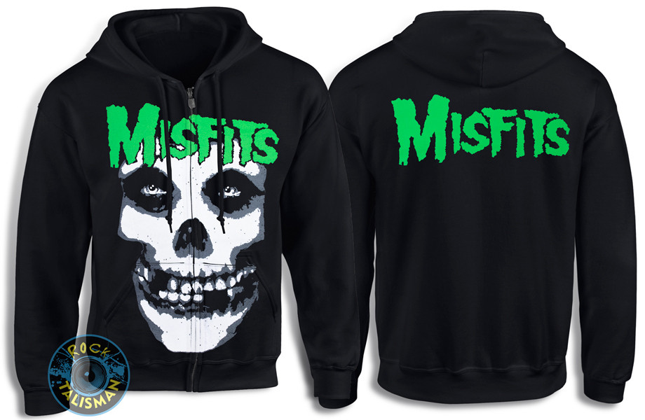 Толстовка на змійці MISFITS Jurek Skull