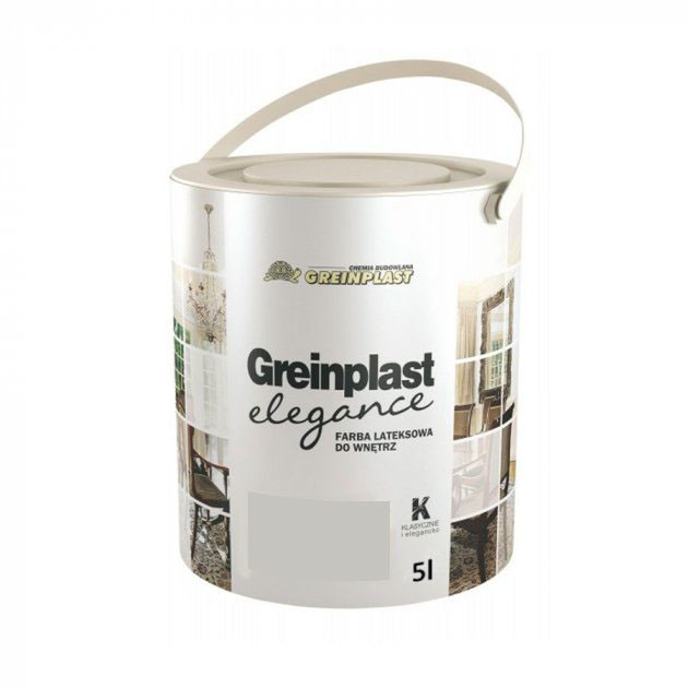Латексна фарба внутрішня Greinplast Elegance FWK49 полірований бетон 5 л.