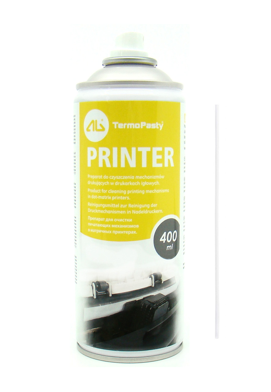 Засіб для очищення друкуючих механізмів принтерів AG Termopasty (AGT-185) 400ml.Спрей