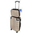 Комплект валіз з кейсом, ABS+PC Kaiman, фото 2