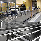 Нейтральний стіл ЕН-1000, стіл для лінії роздачі, нейтральний прилавок на лінію роздачі їжі, стіл для страв та приборів, фото 2