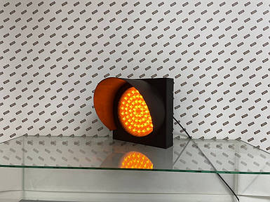 Світлофор 250 мм світлодіодний Pharos 7 Вт сигнальний, транспортний/220В