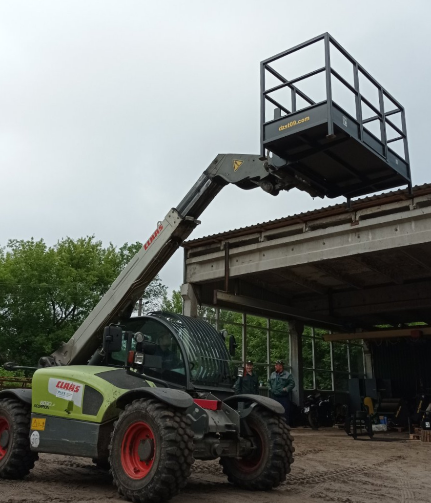 РОБОЧА ПЛАТФОРМА РП ДЛЯ НАВАНТАЖУВАЧА