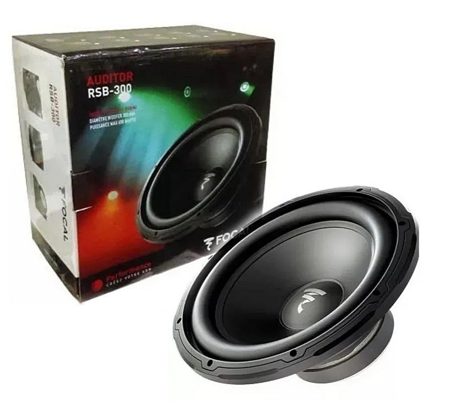 Автомобільний сабвуфер Focal RSB-250 пасивний 10" (25см) 250/500Вт 4+4Ом