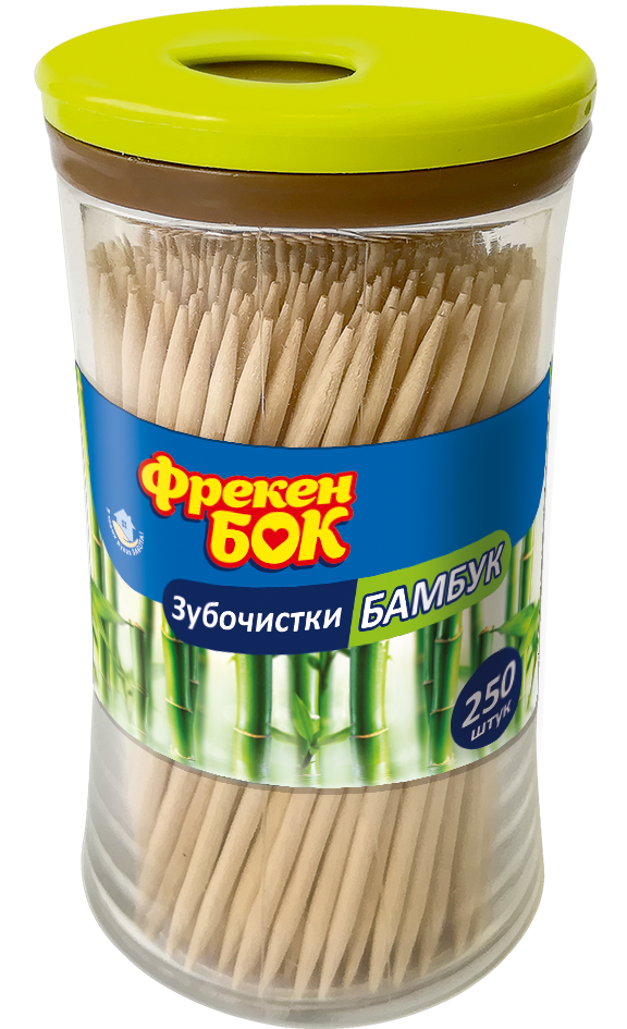 Зубочистки Фрекен Бок Бамбуковые 250 Шт — Купить Недорого на Bigl.ua ...