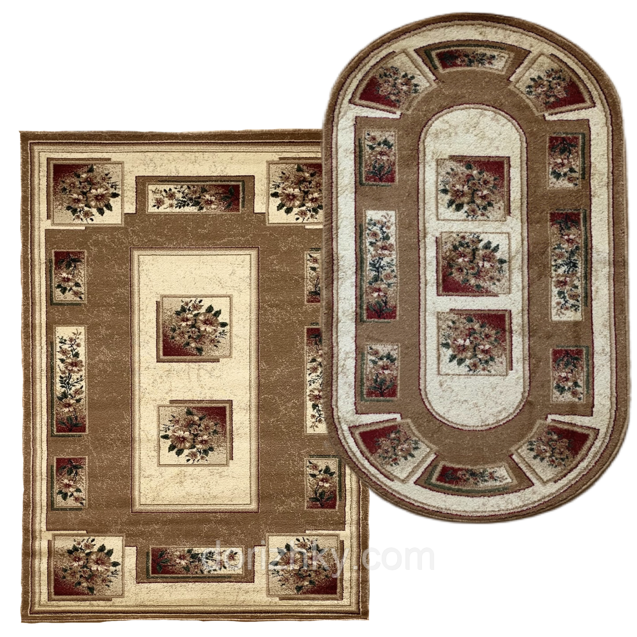 1.1x1.95 Ковер Iskender 5715A MUSTARD Heat-Set