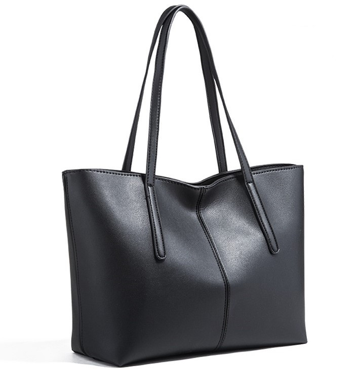 Жіноча сумка велика колір чорний, фото 1