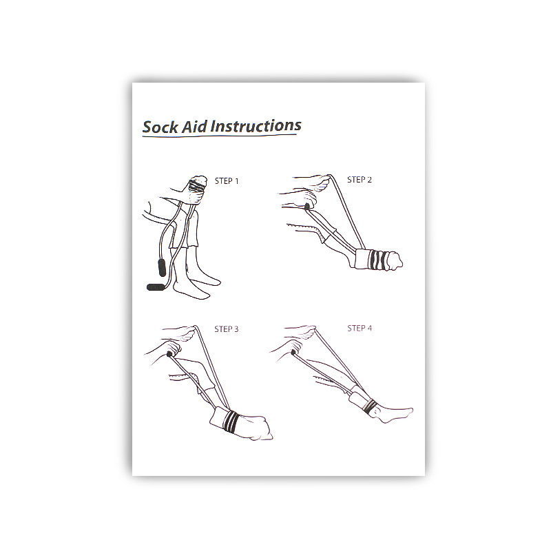 Захват для надевания носков (для инвалидов) Sock Aid DA-0001 вспомогательное приспособление - фото 5 - id-p1542998510