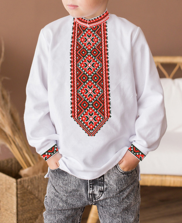 Заготовка вишиванки для хлопчика №018, фото 1