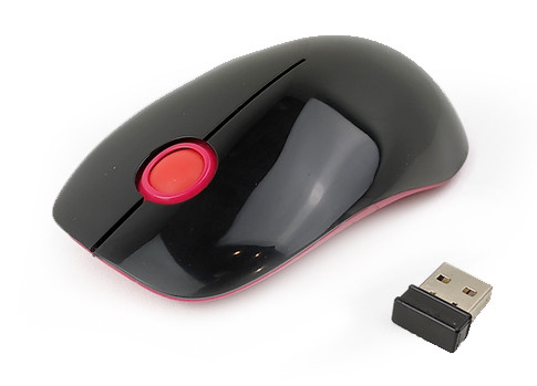 Бездротова оптична мишка G217 Black/Red (3676)