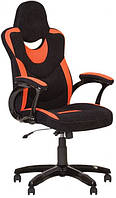 Комп'ютерне ігрове геймерське крісло Госу Gosu Anyfix PL-73 тканина MF-A/AB-17 чорно-помаранчевий