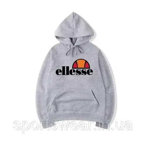 Світшот з капюшоном Ellesse HOODIE Худі з емблемою Еліс чоловіче, жіноче Кенгуру з капюшоном Кофта трикотажна