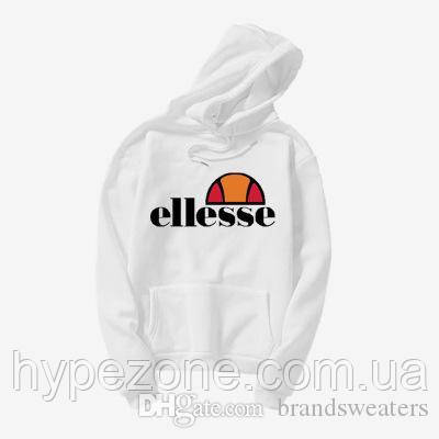 Світшот з капюшоном Ellesse HOODIE Худі з емблемою Еліс чоловіче, жіноче Кенгуру з капюшоном Кофта трикотажна