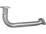 Труба приймальна Мазда 626 (Mazda 626) 2.0 i 16V 97-04 (12.207) Polmostrow алюминизированный