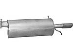 Глушник Мазда 626 (Mazda 626) 2.0 i 16V 97-04 (12.209) Polmostrow алюминизированный