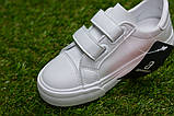 Білі шкіряні дитячі кеди Apawwa 25-35, фото 8