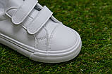 Білі шкіряні дитячі кеди Apawwa 25-35, фото 6