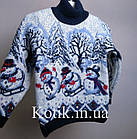 Светр дитячий Pulltonic Сніговики, фото 3