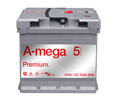 Аккумулятор A-mega Premium (M5) 6СТ-45-А3 (0;1)