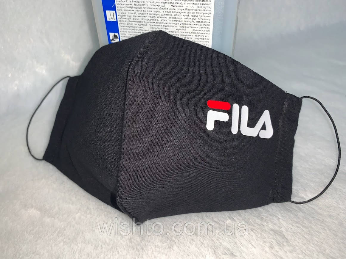 Маска чорна з логотипом FILA