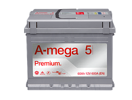 Акумулятор A-mega Premium (M5) 6СТ-60-А3 (0;1)