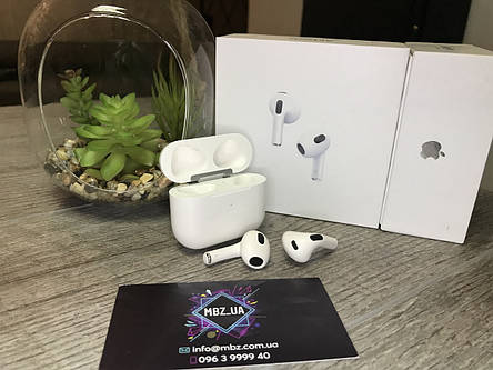 Бездротові Блютуз Навушники Apple IPhone AirPods Pro 3, Безпровідні навушники AirPods Pro 3, фото 2