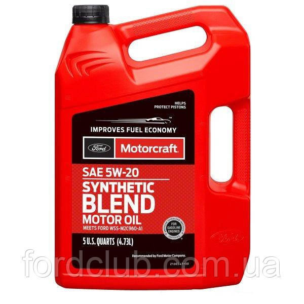 Ford Motorcraft Synthetic Blend 5W-20 4,73 л - фото 1 - id-p1445860328